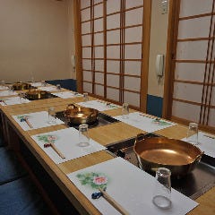 すし処 錦_最大18名様でのご宴会も可能！＜2階 掘りごたつ個室＞