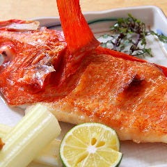 すし処 錦_【高級魚もぜひ】
『釣きんき』や『のどぐろ』などの高級魚も人気。甘味のある脂がしっかりとのっていて、とても美味しいですよ！季節に合わせたワンランク上の味わいもぜひお楽しみください。