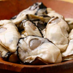 すし処 錦_牡蠣 とても大きくて張りの有る身が絶品。