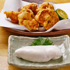 すし処 錦_【白子や唐揚げも】
ご予算に合わせてふぐ白子や唐揚げの追加も可能です。なめらかな触感と共に、濃厚な味わいが口中に広がる白子は、一度食べれば虜になる事間違いなし！ぜひお試しください。