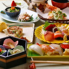 すし処 錦_【宴会×飲み会】板前が腕を振るう鮮魚料理の数々『おまかせ会席』7,535円（税込）ご宴会に是非