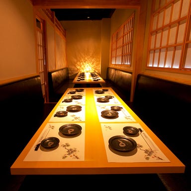 串焼きと野菜巻きと九州料理の個室居酒屋 串ばってん 赤坂店 店内の画像