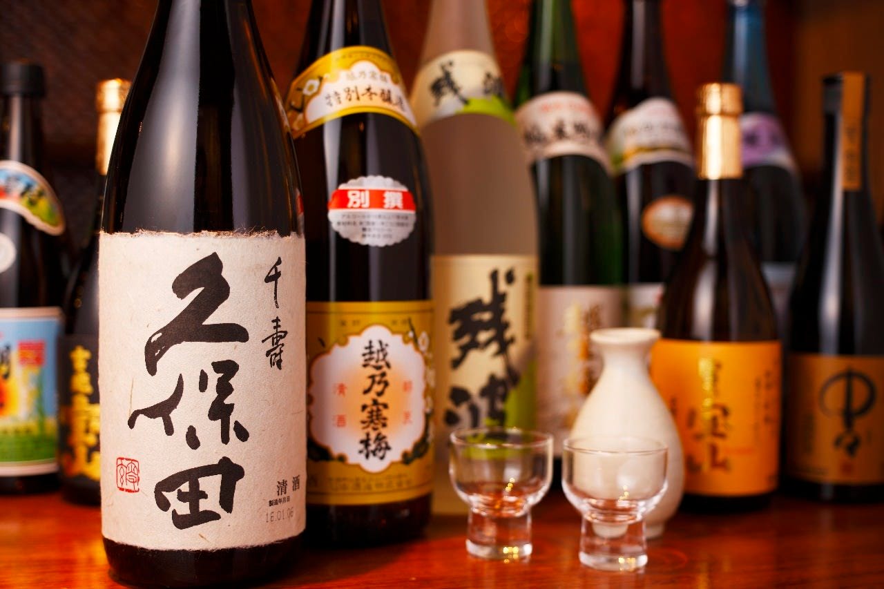 日本酒の飲み放題など、幹事様も安心・嬉しい！