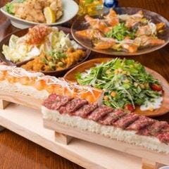 野菜巻き串×炙り肉寿司 木乃葉 CO‐NO‐HA 梅田店  コースの画像