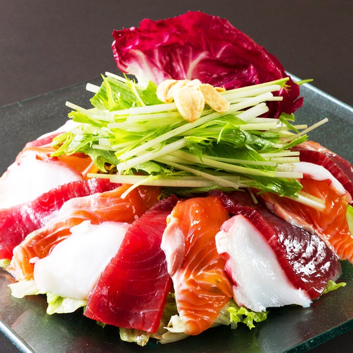 BISTRO厨房 じゃんぐる_【ゆったり3h飲み放題!】和牛に海鮮!豪華絢爛!絶対満足コース〈全8品〉