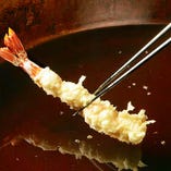 良質な食材に良質な油で絶品の天ぷら