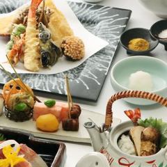 【秋季期間限定】『秋の味覚と松茸土瓶蒸しコース』～11月初旬まで昼夜提供～