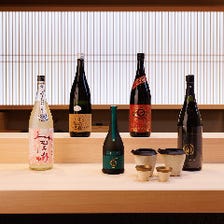 鮨を彩る『日本酒』と『ワイン』
