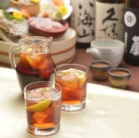 和食によく合う地酒や焼酎も多数取り揃えております。