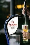 イタリア生ビール”ペローニ”