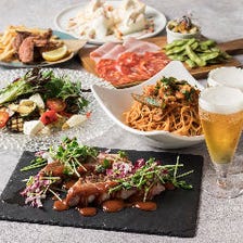 飲放付コース3500円～貸切10～120名