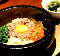 【おすすめ】石焼ピビンパ・アツアツが美味しい