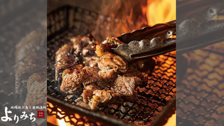 完全個室 地鶏焼き鳥と築地海鮮 創作居酒屋 よりみち 新橋店