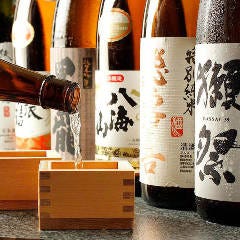 完全個室 地鶏焼き鳥と築地海鮮 創作居酒屋 よりみち 新橋店_獺祭など人気銘柄･珍しい銘柄豊富に取り揃えております！