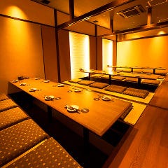 完全個室 地鶏焼き鳥と築地海鮮 創作居酒屋 よりみち 新橋店_昼【貸切宴会】★少人数でも貸切Ok！最大100名様宴会が可能です。