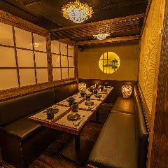 完全個室 地鶏焼き鳥と築地海鮮 創作居酒屋 よりみち 新橋店_2名～150名様まで可能《完全個室》