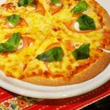クリスピーピザ　（マルゲリータ、生ハムピザ、照焼チキンマヨピザetc)全１1種