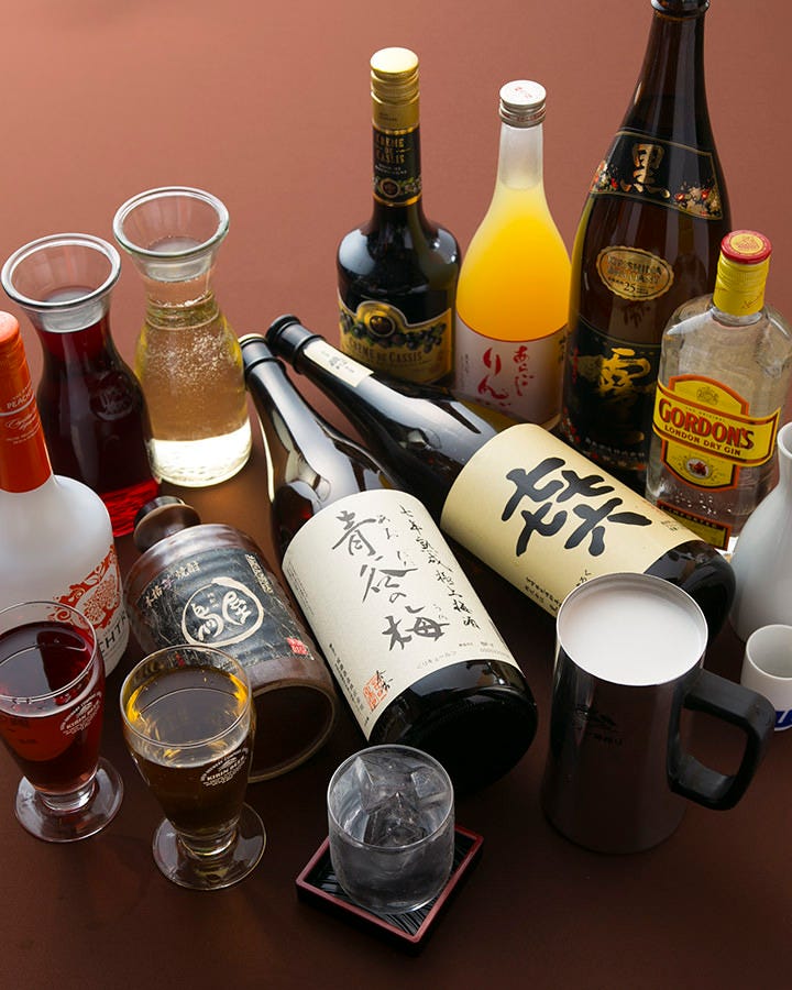 日本酒　焼酎　果実酒　その他・・・
多数取り揃えております。