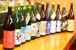 広島の地酒を多数そろえております