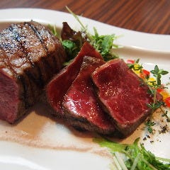 神戸牛のステーキ
