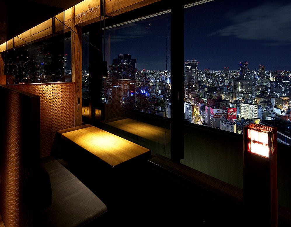 夜景和食 ちょうつがひ 梅田阪急グランドビル店 夜景 和食ダイニング