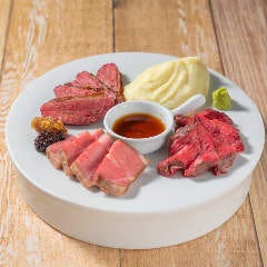 BANの人気No.1!低温調理でしっとり柔らか~い【肉盛り】!