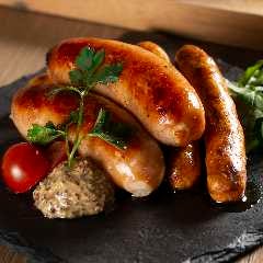 厳選ソーセージ盛り合わせ