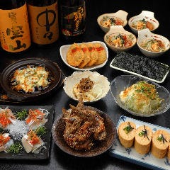 名物『秘伝ダレの手羽先』と手打ち蕎麦が自慢の隠れ家 ななは_【12月・1月限定】料理もお酒も揃ってます・皆で楽しめる『スタンダード 忘・新年会』2時間／5000円