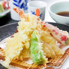 旬の天ぷら盛り合わせ