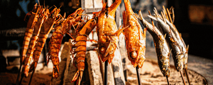 囲炉裏のおっきゃがり 活魚煙舎 〜かつぎょえんや〜