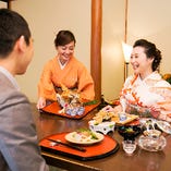 結婚式後の和やかなパーティーにもどうぞご利用ください