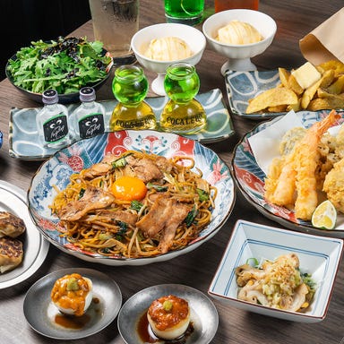 大衆酒場 また会いにゆきます 渋谷店_カウンター越しで作る熱々鉄板料理