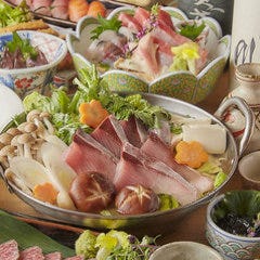 牡蠣ノ上にも三年。 片町店_【牡蠣を外した豪華海鮮コース】~ 豪華お刺身盛合せ・海鮮寄せ鍋 ~ 3時間飲み放題付き8品5000円