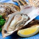 厚岸産の牡蠣は身が大きく味が濃厚。