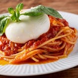 イタリアの食材を使用したスパゲッティーはおすすめの一品