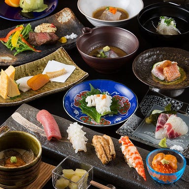 魚と日本酒 おちょこ  コースの画像