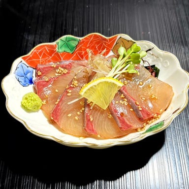 倉敷個室居酒屋 一颯_ごまカンパチ