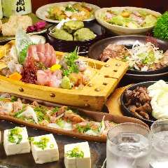 ◆当店人気料理を堪能!!かっこ名物コース!!4,000円込♪料理8品