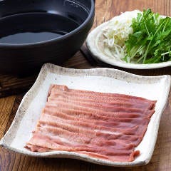 牛たんのしゃぶしゃぶ