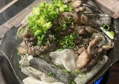 国産せせりの鉄板炭焼