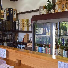 ■全国の日本酒 常時70種取扱い