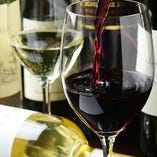 イタリアワインを中心に、厳選したワインを豊富にご用意！