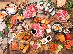 単品メニューもグレードアップ！豊かなバリエーション