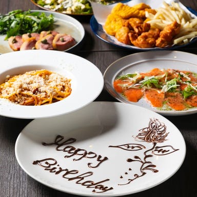 完全貸切＆誕生日パーティー DINING BAR LIBERTY 梅田店 コースの画像