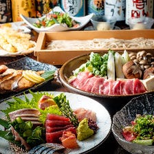 自慢の鍋と〆の自家製蕎麦を堪能