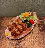 自家製　ふわふわつくねの照り焼き