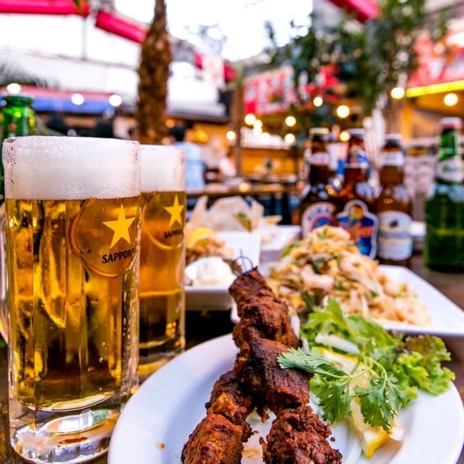 新宿天空ビアガーデン21 新宿 ビアガーデン ぐるなび