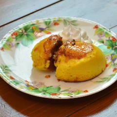 当店人気のかぼちゃブリュレ