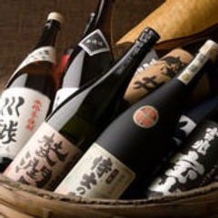 50種類以上のプレミアム焼酎♪