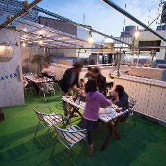 ビアガーデン qテラス スカイヘブン 浦安 ビアガーデン ぐるなび